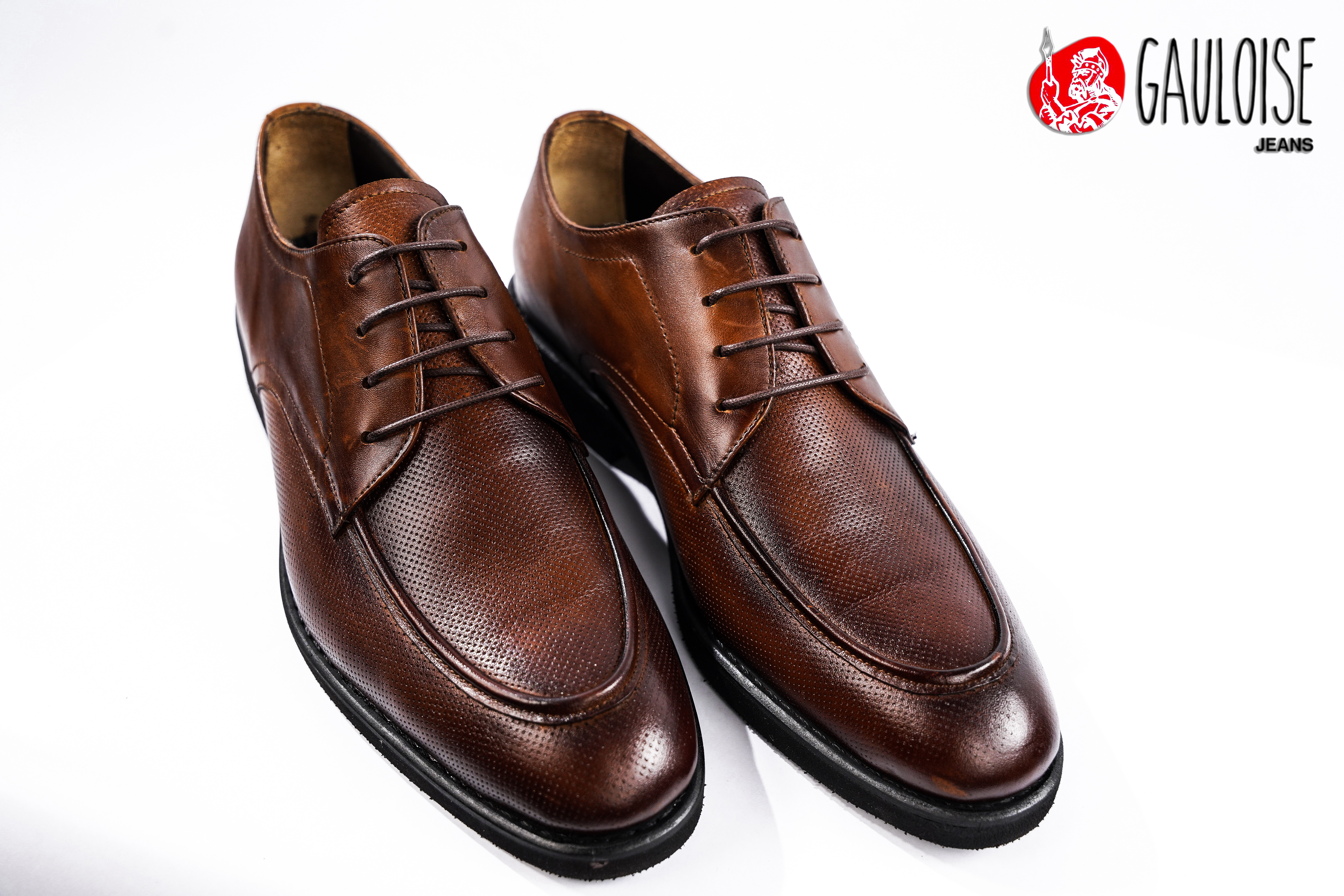 1419-Camel-1 Chaussures en cuir Gauloise Classic