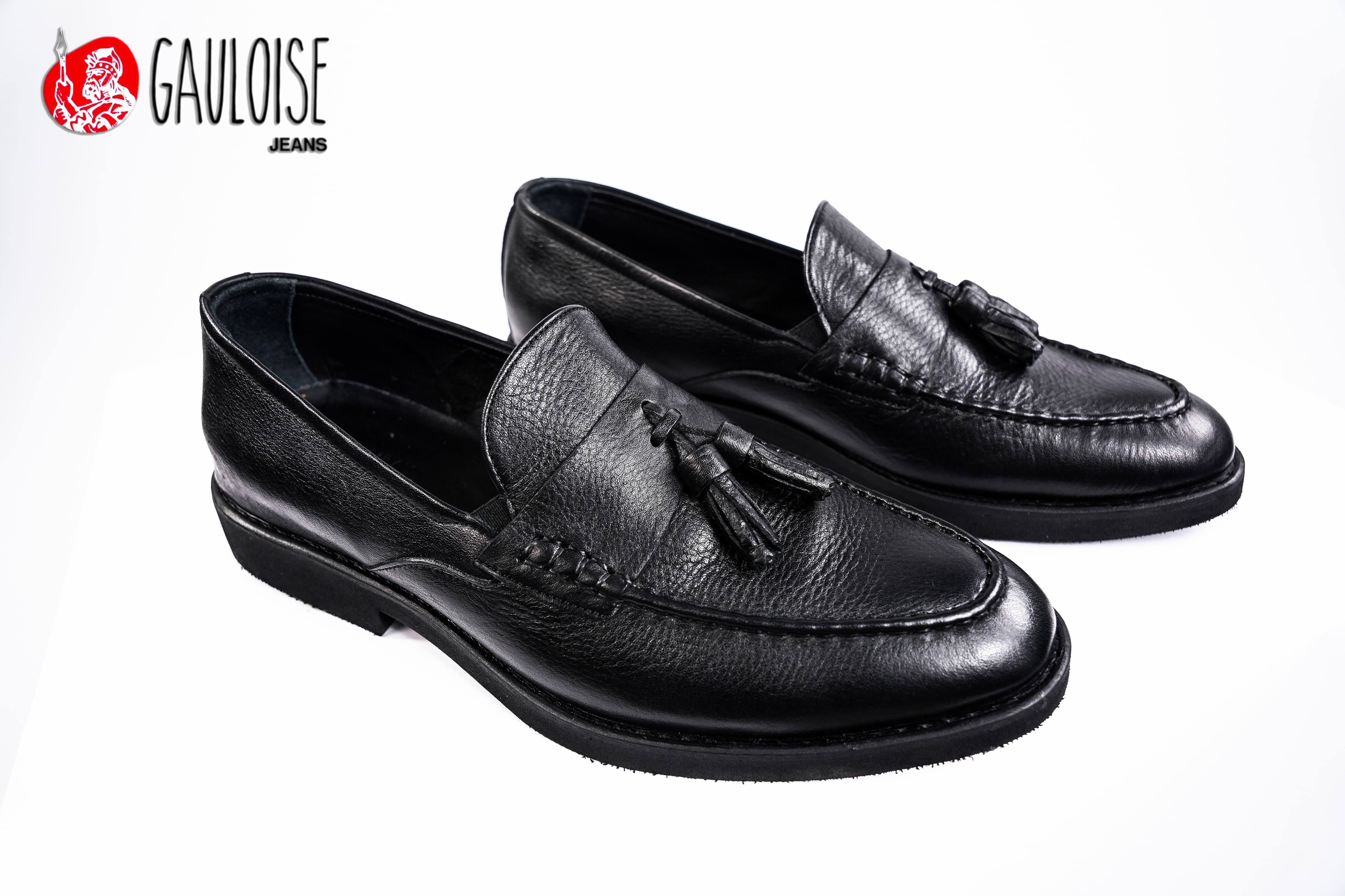 20060-Noir-1 Chaussures en cuir Gauloise Classic