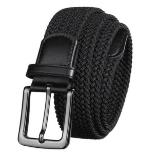 Ceinture Gauloise Tressée Noire